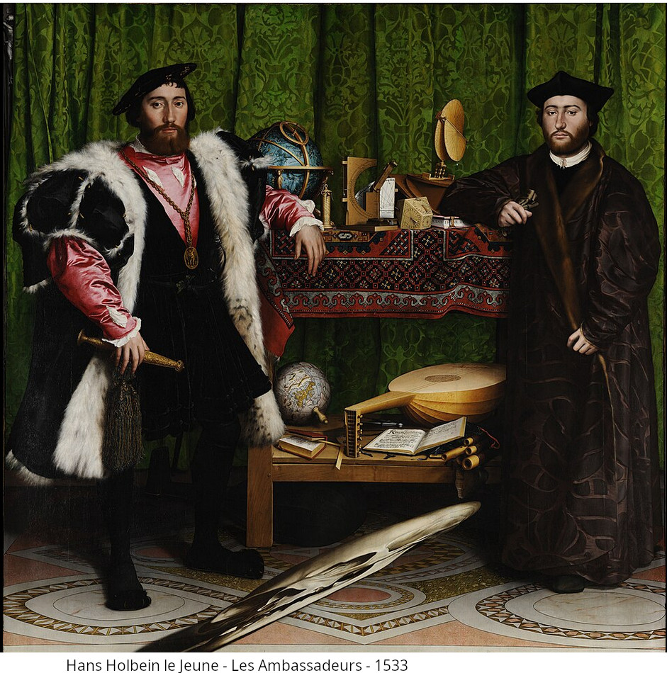Les Ambassadeurs _ Holbein